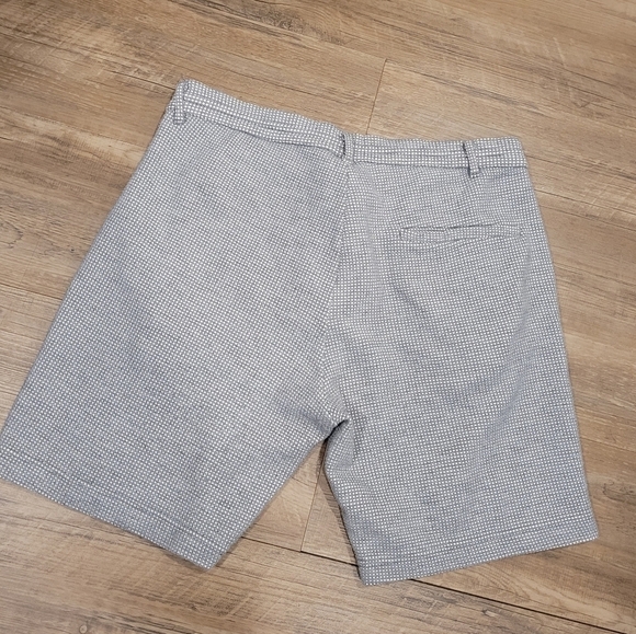 Zara Knit Mens Blue And White Shorts Size Large - Picture 4 of 4